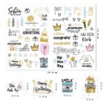 stickers for birthdays Holidays christmas 100pcs